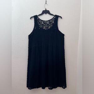 Elegant Black Lace Dress
